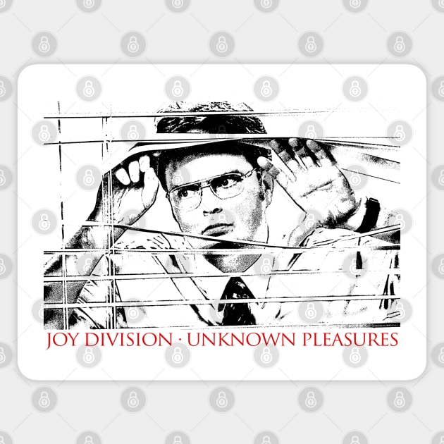 Joy Division / Meme Parody Design Sticker by DankFutura